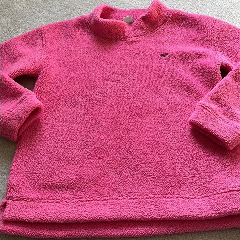 Vineyard vines pink Sherpa